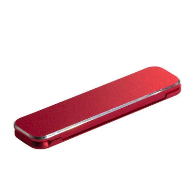 Versatile aluminum alloy folding phone stand with adjustable viewing angle for hands-free mobile productivity