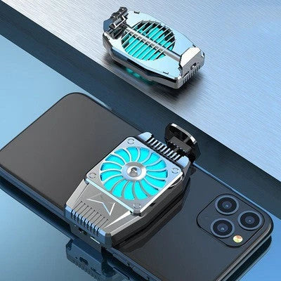 Advanced mobile phone cooling system with dual-core refrigeration technology for superior temperature control and heat dissipation