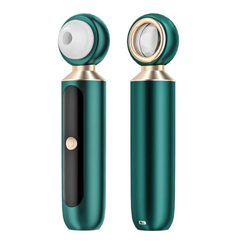 Advanced blackhead remover with LED magnifier and suction cleansing for flawless, radiant skin