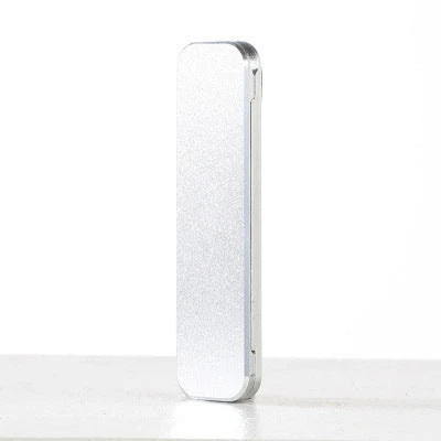 Versatile aluminum alloy folding phone stand with adjustable viewing angle for hands-free mobile productivity