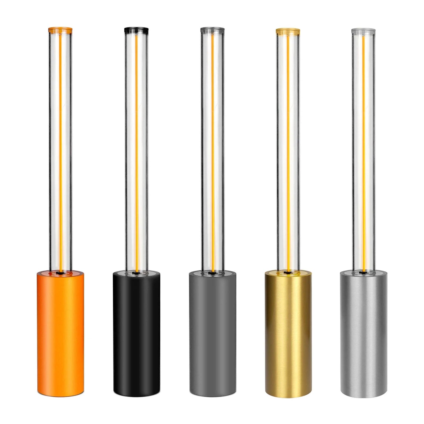 Rechargeable Atmospheric Breathing Light with adjustable lighting modes, sleek design, and versatile placement in bedroom or living space