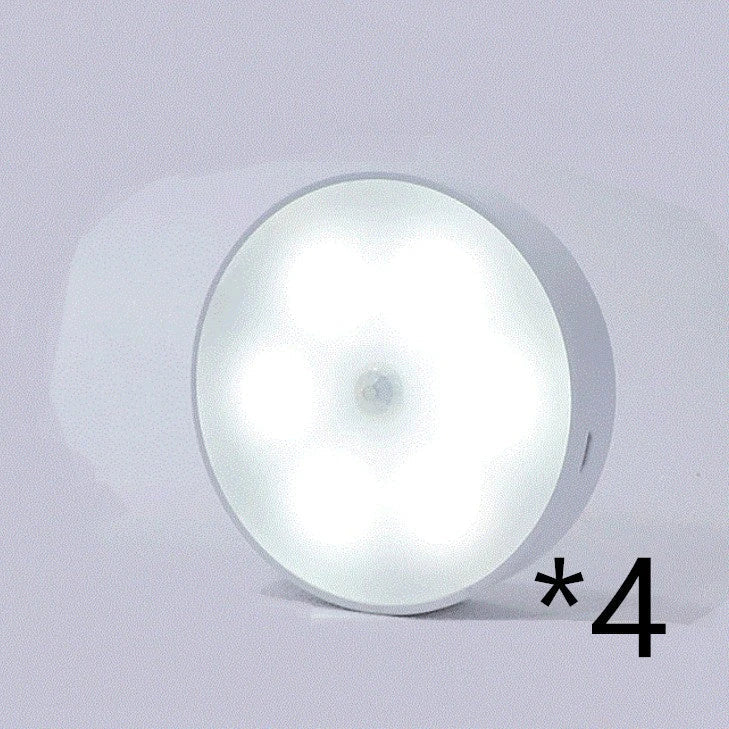USB-powered motion-activated LED puck lights for cabinets, closets, and other small spaces