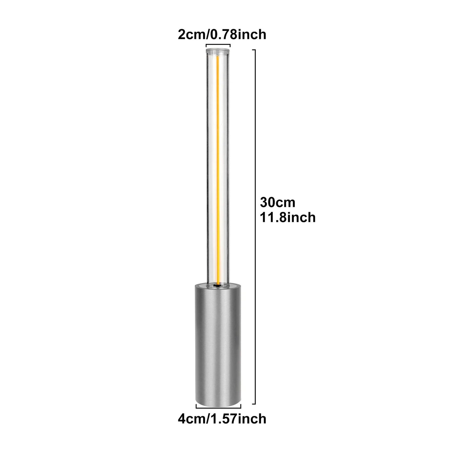 Rechargeable Atmospheric Breathing Light with adjustable lighting modes, sleek design, and versatile placement in bedroom or living space