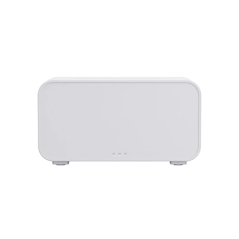 Calming aroma diffuser with flame-like mist, jellyfish-inspired smoke rings, and customizable aromatherapy for home relaxation and sleep enhancement