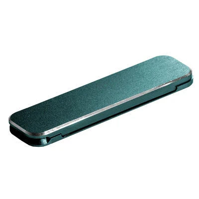 Versatile aluminum alloy folding phone stand with adjustable viewing angle for hands-free mobile productivity