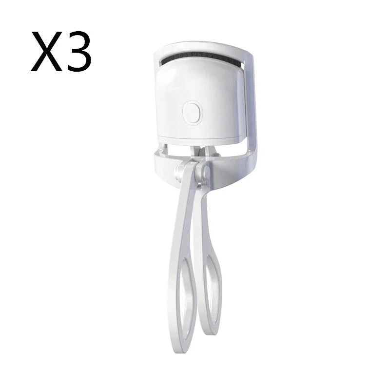 Rechargeable Electric Eyelash Curler with Temperature Control for Effortless Lash Curling