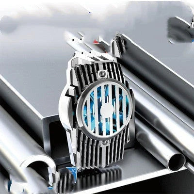 Advanced mobile phone cooling system with dual-core refrigeration technology for superior temperature control and heat dissipation
