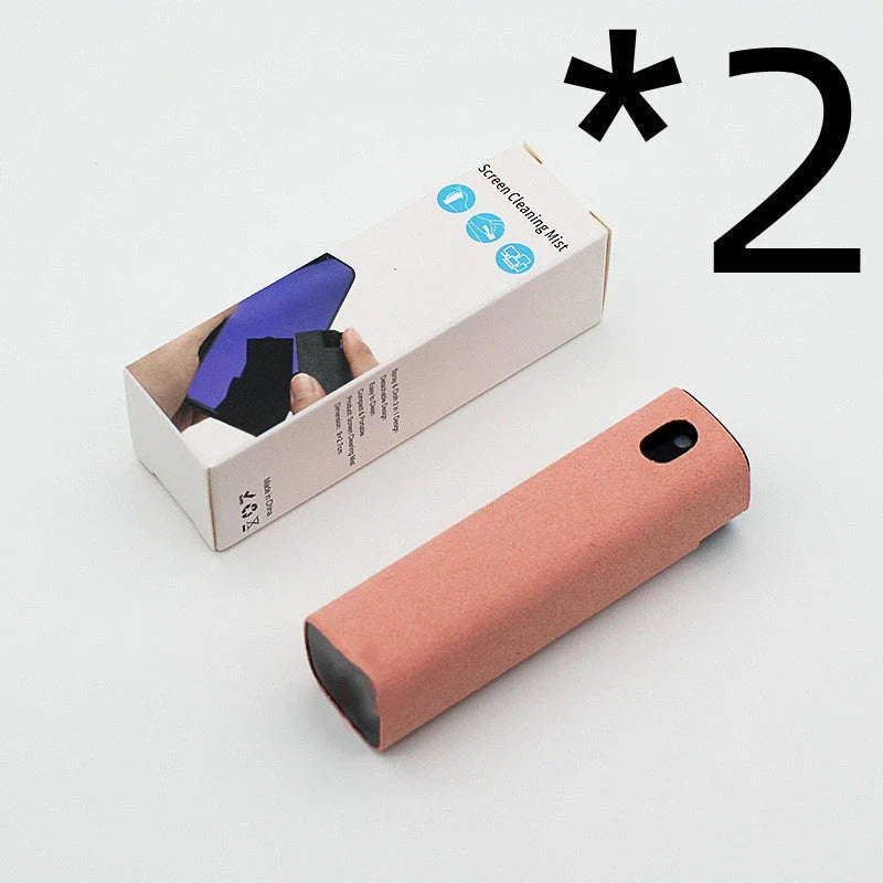 All-in-One Screen Cleaner Kit - Portable, Reusable, and Safe for Phones, Tablets, Laptops, and TVs