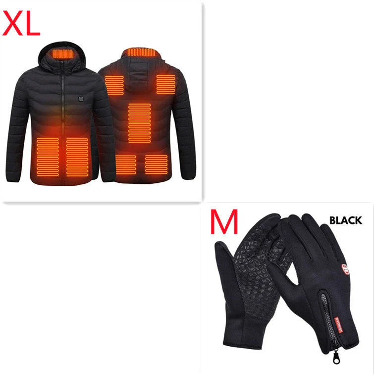 Versatile heated jacket with USB charging for customizable warmth and cozy comfort in any weather