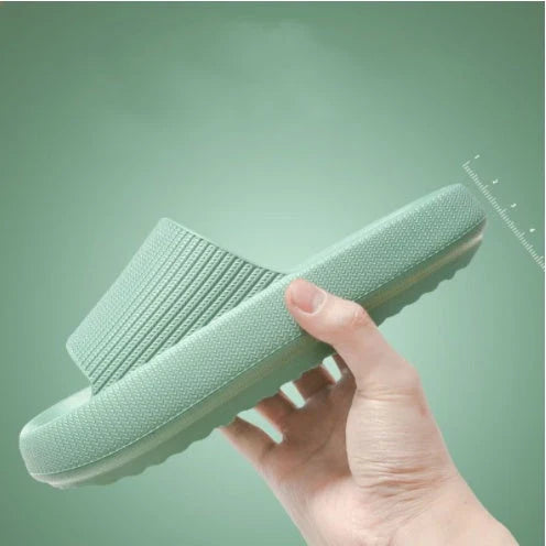 Cozy couple slip-on slippers with plush, breathable upper and durable non-slip sole for comfortable indoor relaxation