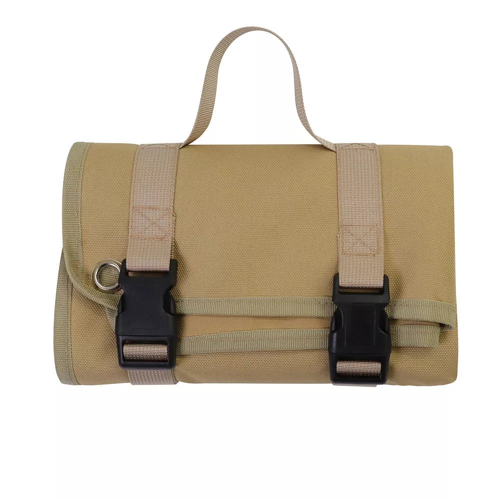 Tactical shooting anti-splashing outdoor camping beach mat in black, khaki, or army green