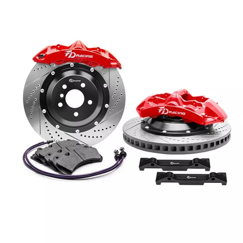 Volkswagen Brake Caliper Kit with big six piston design for enhanced braking performance