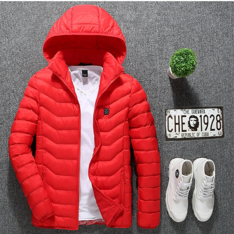 Versatile heated jacket with USB charging for customizable warmth and cozy comfort in any weather