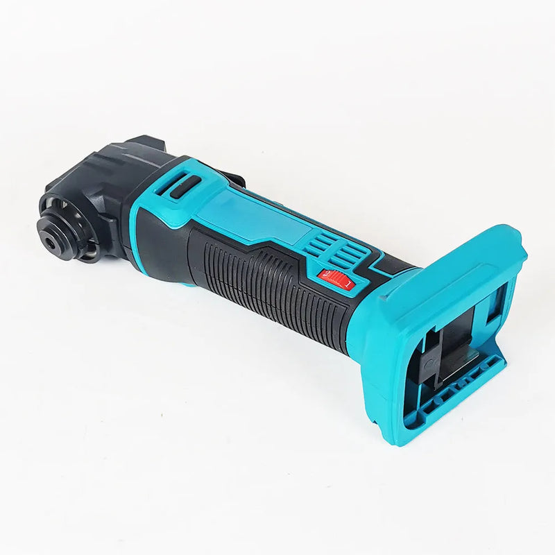 Lithium Battery Edger cordless grass trimmer with brushless motor and dual electric charging system, metal construction rechargeable landscaping tool for garden and lawn maintenance, includes plastic storage box and accessories.