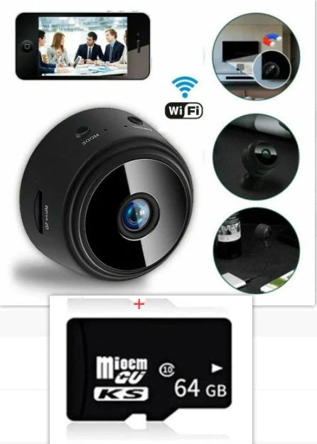 A9 Magnetic Suction Security Camera with 1080P HD and infrared night vision