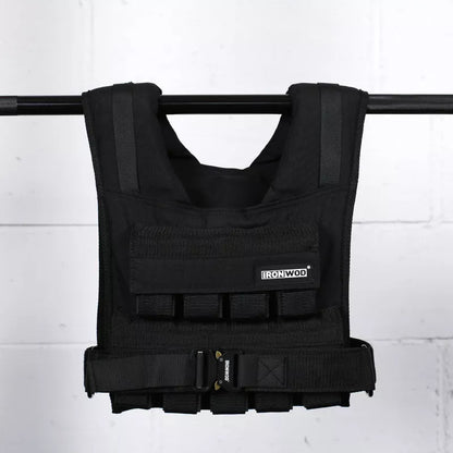 Chris Iron Block Fitness Weight Vest with adjustable steel plates for enhanced workouts