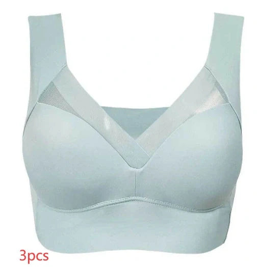 No-Steel Ring Ladies Vest Underwear in multiple colors for full support and comfort