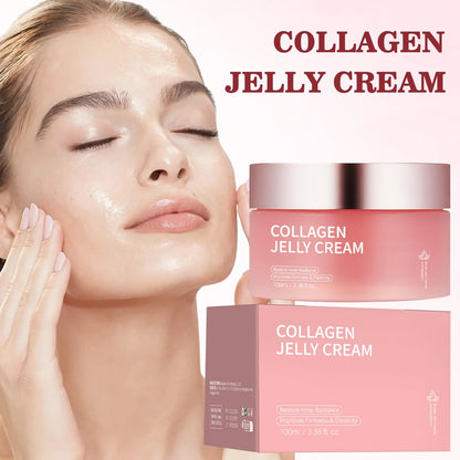 Collagen Jelly Face Cream with Nicotinamide for moisturizing and brightening skin