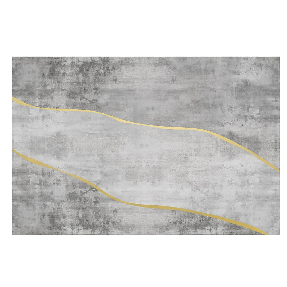 Chinese classical rectangular carpet with machine-woven crystal velvet measuring 120x160cm