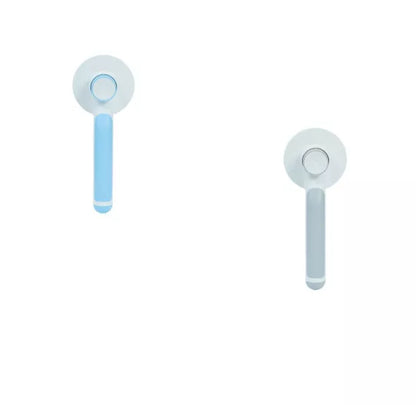 Round Handle Pet Passage Comb with stainless steel needles and self-cleaning feature