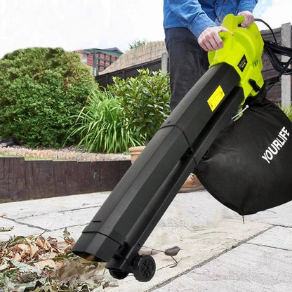 Youlefu Electric Leaf Blower Suction Machine with 3000W motor and 40L bag