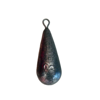 Drop shape band fishing sinkers in 20g, 30g, 40g, 50g weights with Tongxin settlement sinker