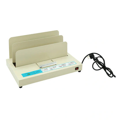 Office automatic hot melt binding machine for A4 documents with 500 sheet capacity