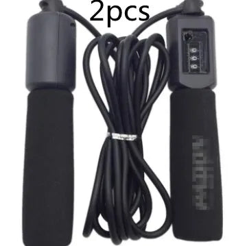 Adjustable 3 metre skipping rope with sponge handles in multiple colour options