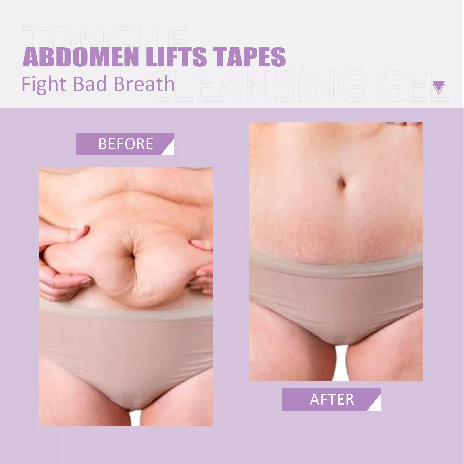 Eelhoe Abdomen Lifting Tapes for instant firming and contouring