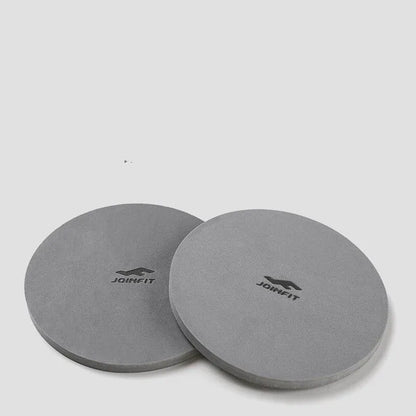 Abdominal wheel roller in Shadow Gray, 42.5x18cm, with kneeling mat, for core strength training at home.