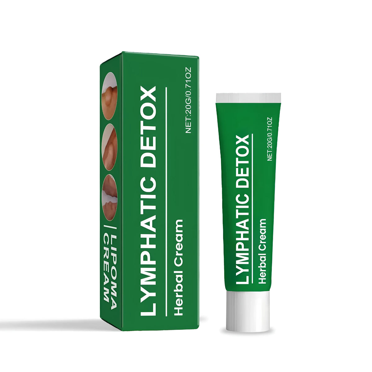 20g jar of herbal body soothing cream with aesculus chinensis and mint leaves ingredients