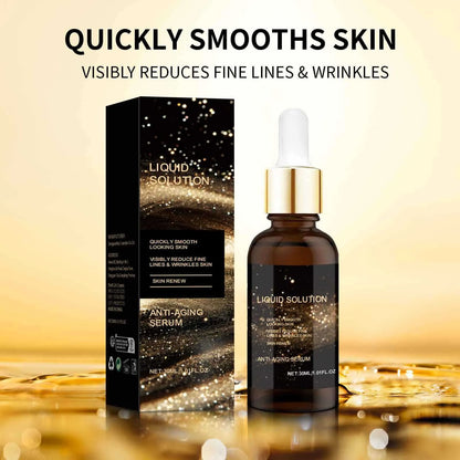 30ml facial moisturising solution bottle with glycerin and hyaluronic acid
