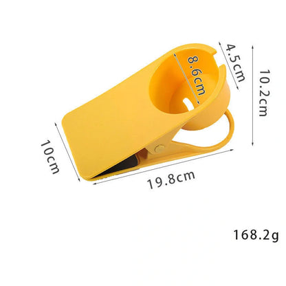 Large plastic desk organizer with cup holder and phone slot, available in multiple colors