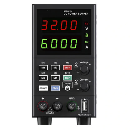 HDP135V6 programmable DC power supply with digital display and control panel