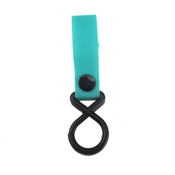 Nylon luggage velcro hook showing velcro closure and available in 18 different colours for bag identification