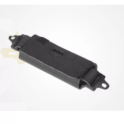 Tactical Helmet Counterweight Bag in black, mud, and camouflage colors