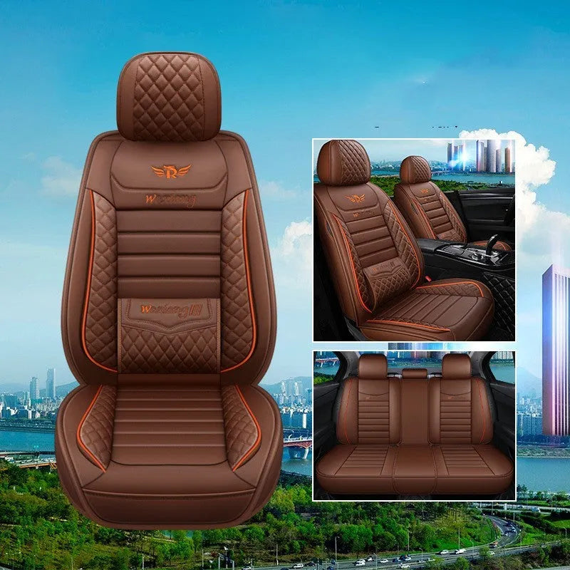 Five Four Seasons seat cushion with leather exterior and high elastic sponge filler, dimensions 65x55x25cm