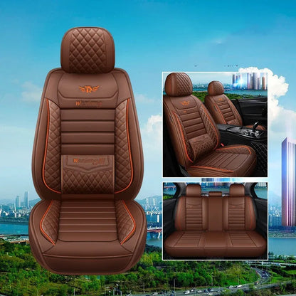 Five Four Seasons seat cushion with leather exterior and high elastic sponge filler, dimensions 65x55x25cm