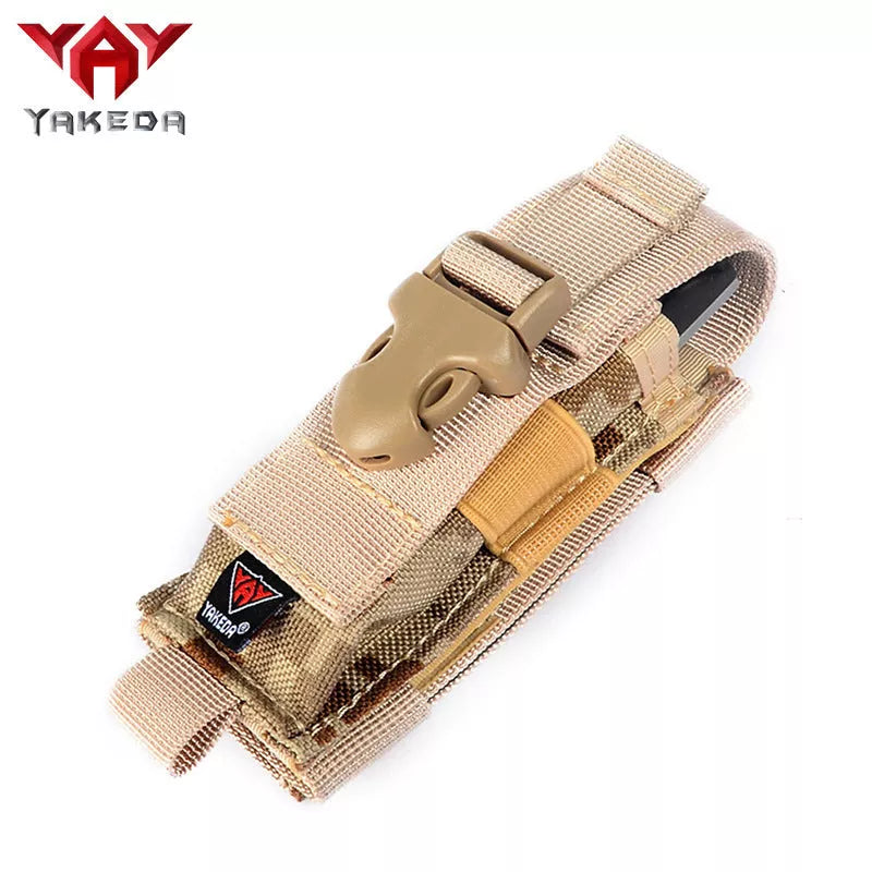 Multi-function mountaineering camping bodypack in durable nylon, available in mud and black ACU