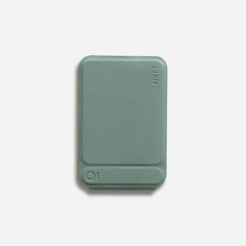 Black magnetic mobile phone holder case showing 96.5mm width and slim 6.9mm profile with N52SH magnets visible