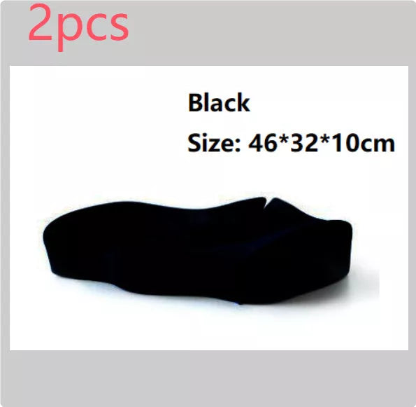 Memory foam seat cushion with non-slip bottom for office and car use