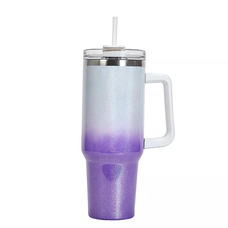 Stainless steel vacuum insulation cup in various colors, 27.5cm height, 10cm diameter