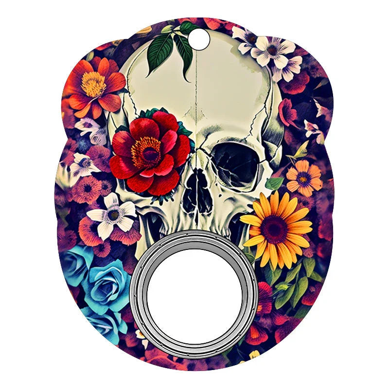 Customizable fidget spinner toy with keychain, available in various designs for stress relief and focus
