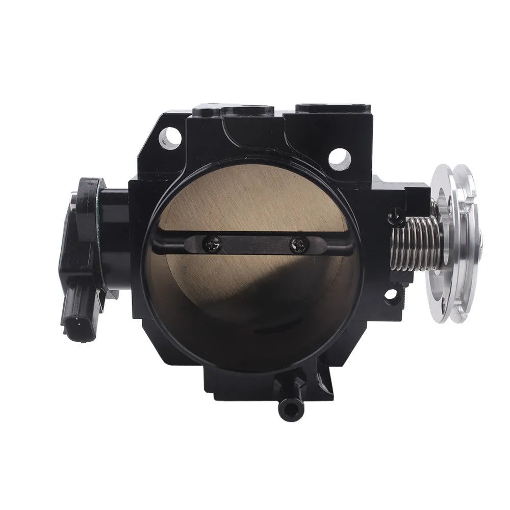 Honda K20A aluminium throttle body sensor showing 70mm diameter housing