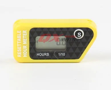 YSDS black waterproof electronic timer with LCD display for vehicle maintenance scheduling