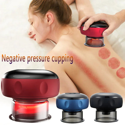 Professional-Grade Cupping & Scraping Massage System for Body Sculpting and Pain Relief