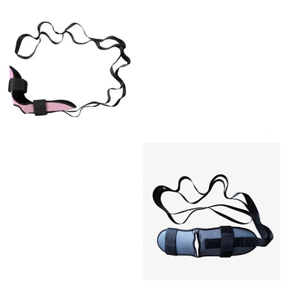 Fitness stretching belt for plantar fasciitis with 23cm length and multiple colour options