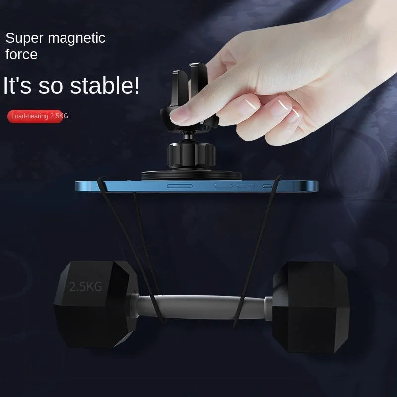 Magnetic Suction Car Air Outlet Central Control Mobile Phone Holder: Securely Mounts Phones with a 4.5kg Hold for Clearer Navigation and Safer Driving