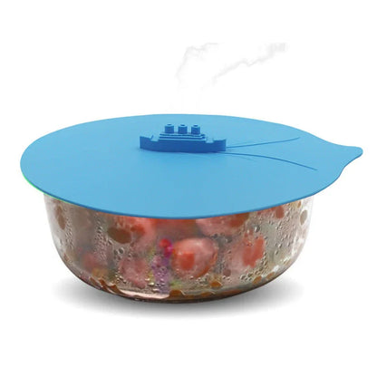 Versatile Silicone Pot Lid - Innovative Kitchen Accessory with Steam Release Ports