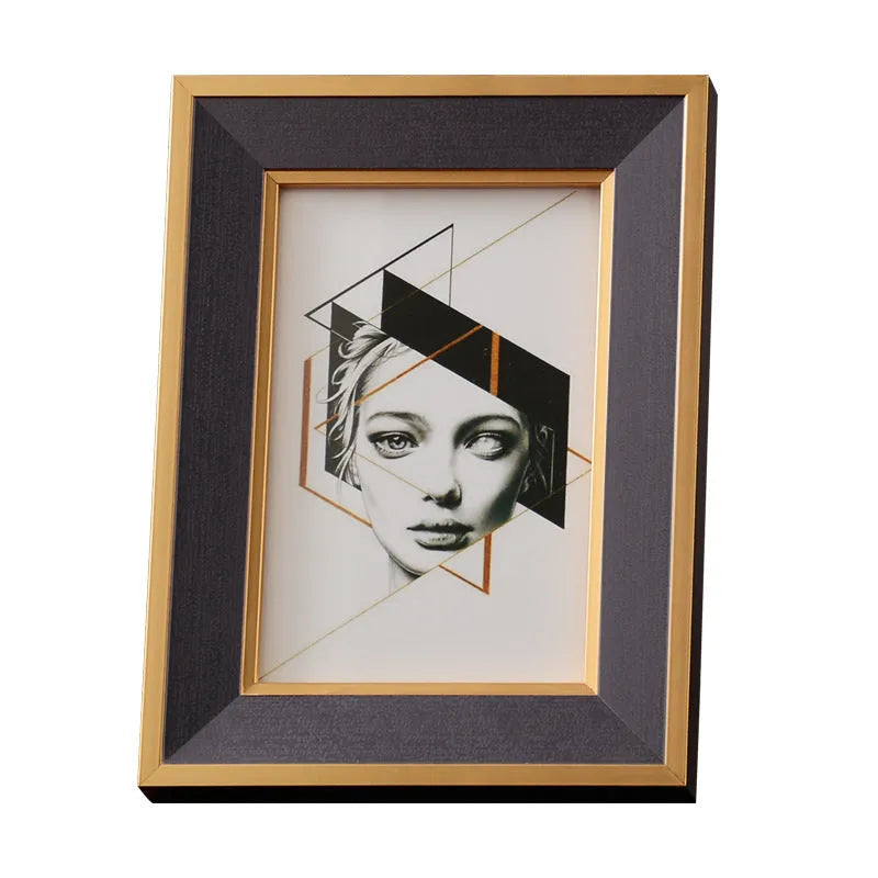 Solid wood photo frame desktop picture frame decoration in 6, 7 and 10 inch sizes